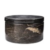Marble Salt Box Salt Cellar with Lid 4 FL OZ
