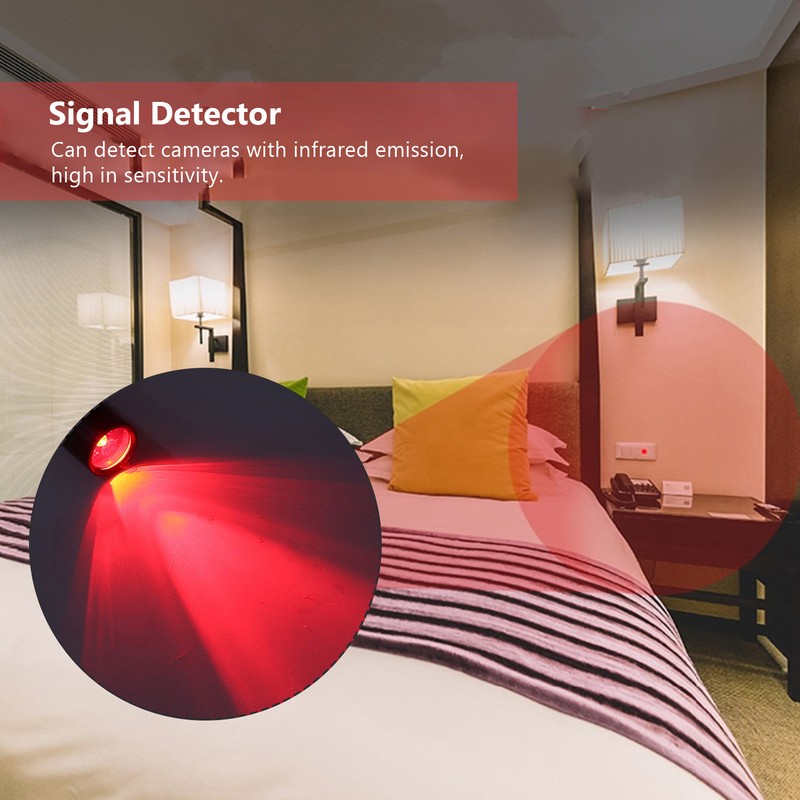 Signal Detector Wireless Voice Broadcast Infrared Bug Finder Camera Scanner