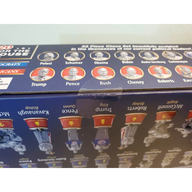 Bulbhead New Sealed 2020 Battle For The White House Chess