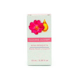 Suzzane Olivier Aceite Facial y Corporal Rosa Mosqueta, 10 ml                                                                                         