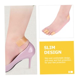 Baluue 18rolls Heel Protectors for High Heels of Skin Toe Tapes and Foot Stickers to Prevent Blisters and Chafing for Shoe Types and Daily Wear