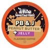 Java Factory Flavored Coffee Pods, Peanut Butter and Jelly, Compatible