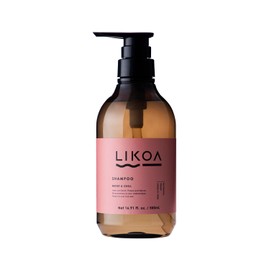 LIKOA Shampoo, Moist and Chill, 16.9 fl oz (500 ml), Vegan Halal, Hair Care, Damage Care, Moisturizing Hair