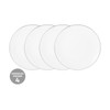 Maxwell & Williams White Platinum Coupe Dinner Plate 27.5cm Platinum