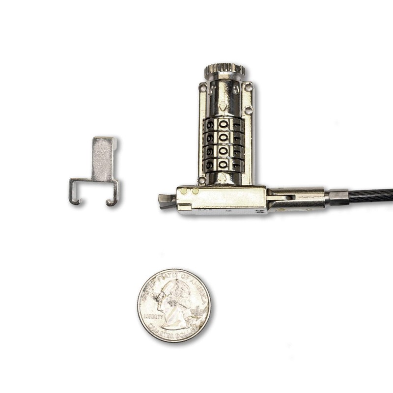 TZ07TNR Compact Non Resettable Combination Wedge Lock by Noble Locks