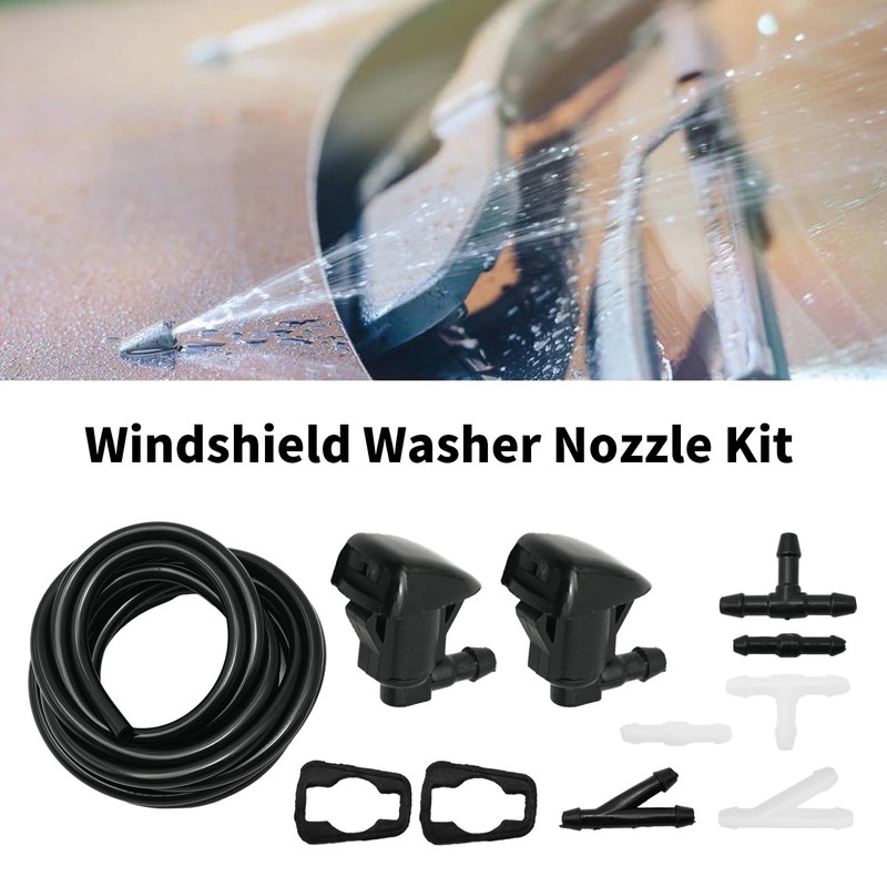 Hoypeyfiy Front Windshielf Washer Nozzle 55157319AA 4806312AA Replacement for Jeep