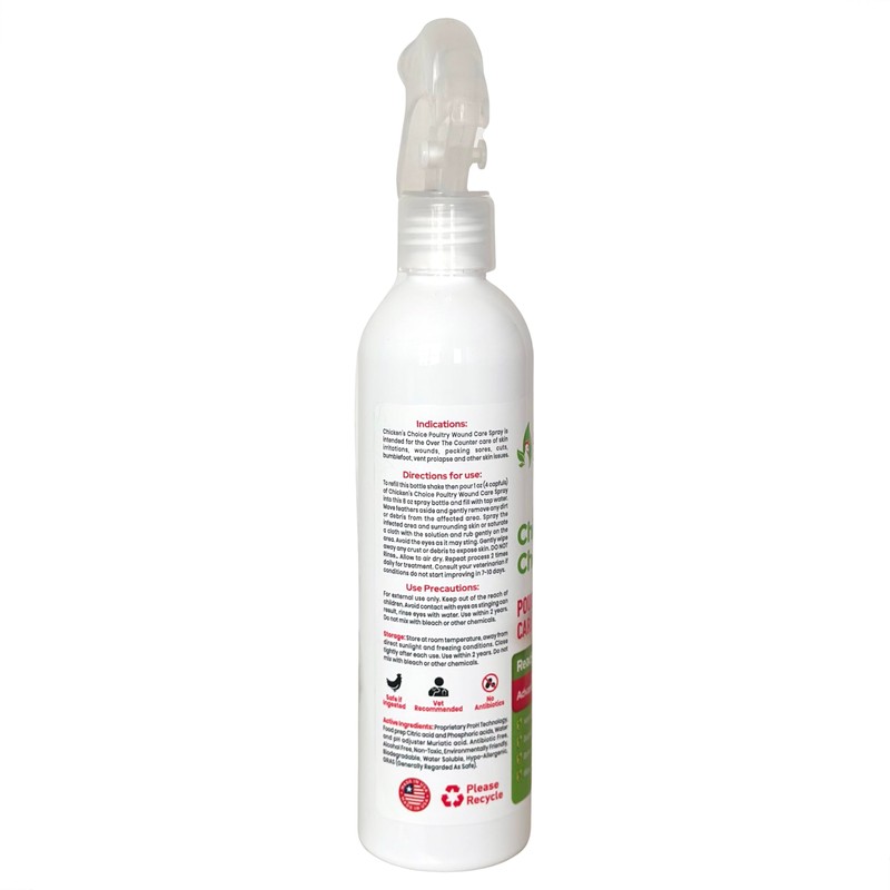 Chicken's Choice Wound Care for Chickens & Birds. Advanced Wound