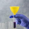 TEHAUX 10pcs Small Plastic Funnels, Small Funnels for Filling Bottles,