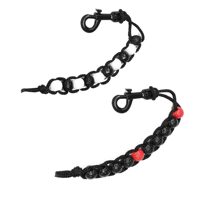 Golf Bead Counter With Clip Golf Scoring Score Bead Strokes