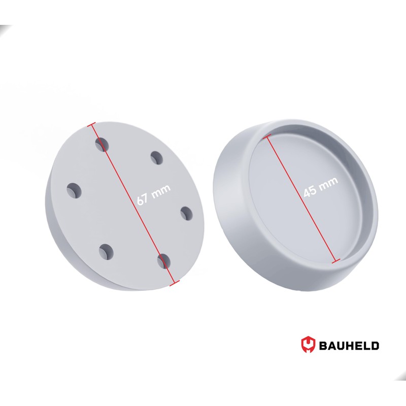 BAUHELD® Vibration Damper Washing Machine [Pack of 4] - Robust