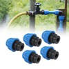 5PCS Plumbing Fittings Water Pipe Quick Connector Coupling Kit Female