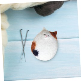 Operitacx 1 set of needle material package wool for needle felting craft set rabbit made of felt needle wool for felting needle felting make yourself doll accessories needle felting set for animals