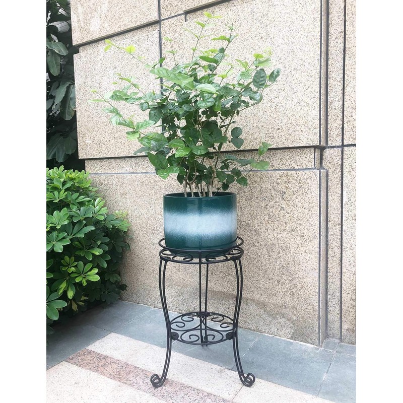 11.8 inches Diameter Tall Metal Plant Stand for Indoor or