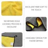 USHXVG 2 Pcs Car Towels, 2 Pcs Clear Hooks, Microfiber