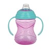 Nuby Clik-It Grip N' Sip Soft Spout No-Spill Training Sippy