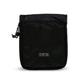 Blue Tees Golf TIPS Valuables Pouch Durable Ballistic Nylon Travel Pouch with Drawstring Closure & Aluminum Snap Hook for Secure Storage, Ideal for Travel & Everyday Use