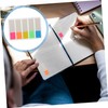 STOBOK 10 Pack Fluorescent Memo Notes Index Tabs Easy Sticky