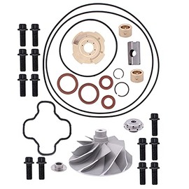NewYall Powerstroke Diesel Turbo Turbocharger Compressor Wicked Vane Wheel Gasket Rebuild Kit