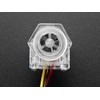 Clear Turbine Water Flow Sensor with 3-pin JST
