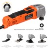 Yunirvana Oscillating Tool, 1.5A Oscillating Multi Tool with 3° Oscillation