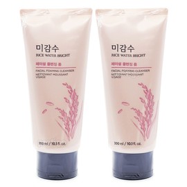 The Face Shop Unscented Bright Cleansing Foam 300ml+300ml / 더페이스샵 미감수 브라이트 클렌징폼 300ml+300ml