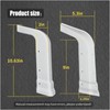 AQBB Replacement RV Roof Corner Caps for Pop Up Campers,Compatible