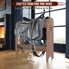 HOTCAN Pine Wood Saddle Rack – Ideal Saddle Stand for