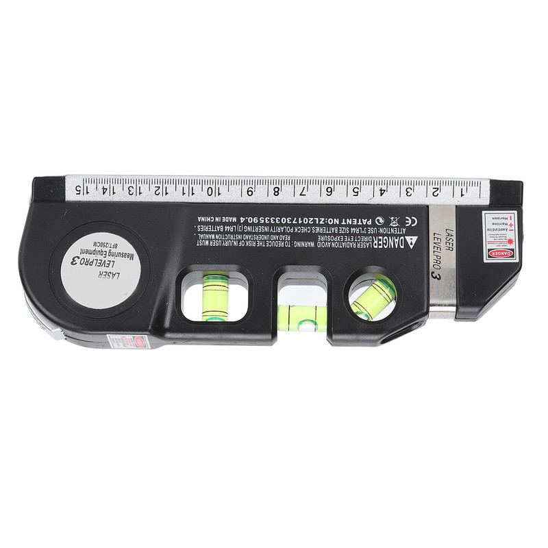 Multipurpose Laser Leveller Infrared Spirit Level Tape Measure Tool for