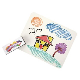 Colorations Dual Use Dry Erase/Chalkboard Eraser - Set of 10 (Item # CBE)