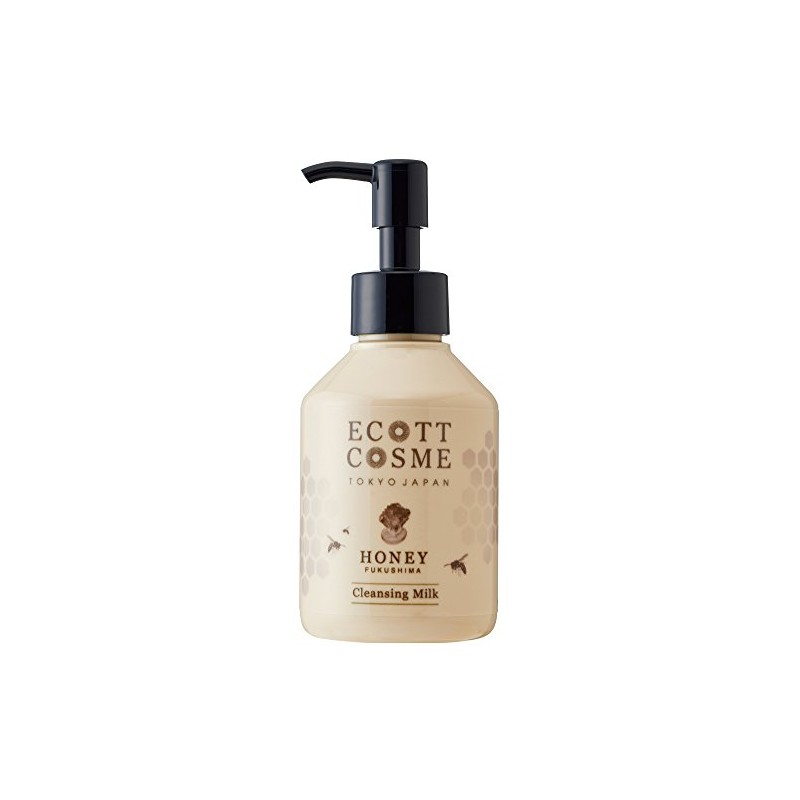 ekottokosume Organic Makeup Cleansing Milk, Honey Fukushima Prefecture