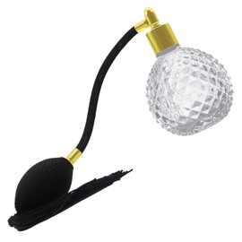 PACKOVE Vintage Refillable Glass Perfume Bottle Pretty Spray Atomizer Not Leak Convenient for Liquid Cosmetics Perfumes for Special Occasions