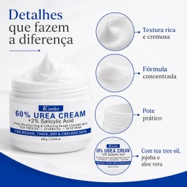 Crema Urea 60% Para Pies Secos Y Talones