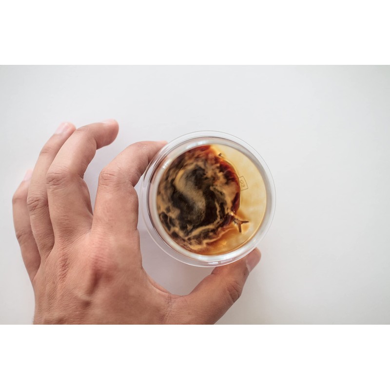 KRUVE PROPEL - Bicchiere da espresso, realizzato a mano, doppia