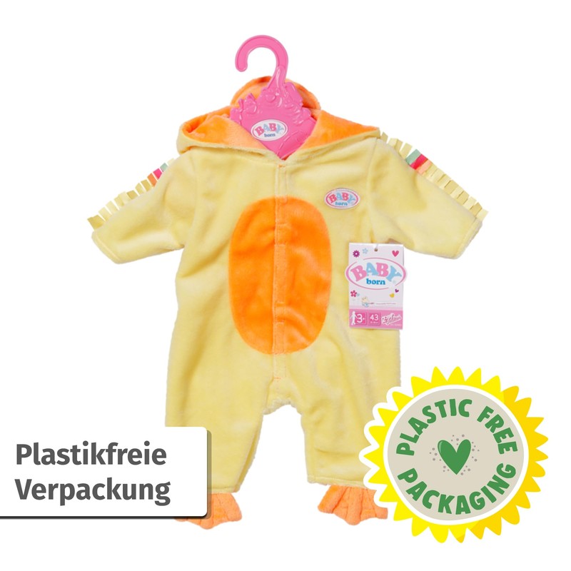 BABY born Zapf Creation 835852 Duck Suit for 43 cm