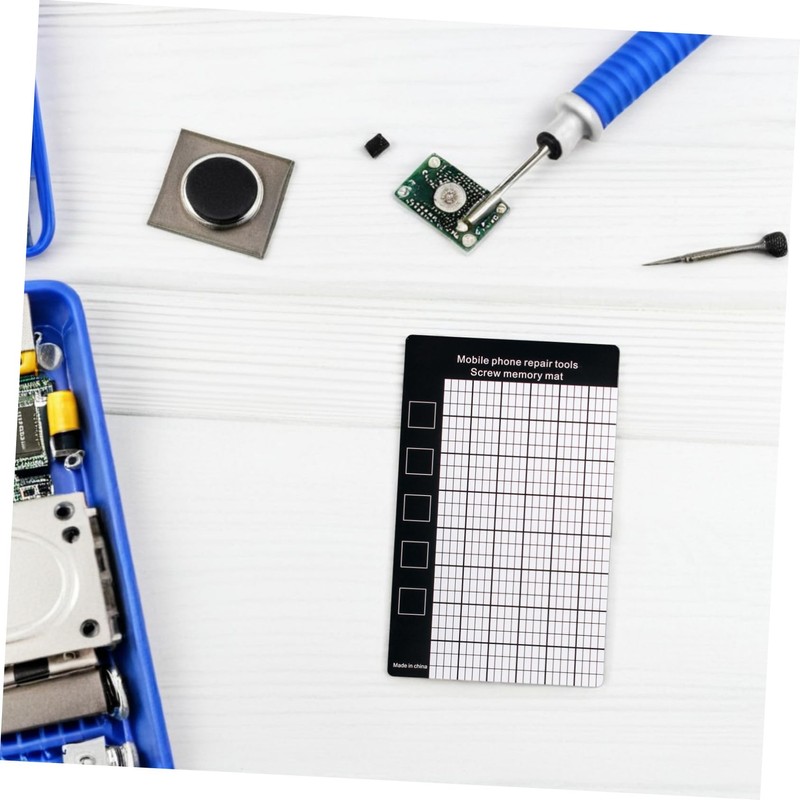 Operitacx 3pcs Magnetic Repair Pad for Electronics Flexible Magnetic Mat