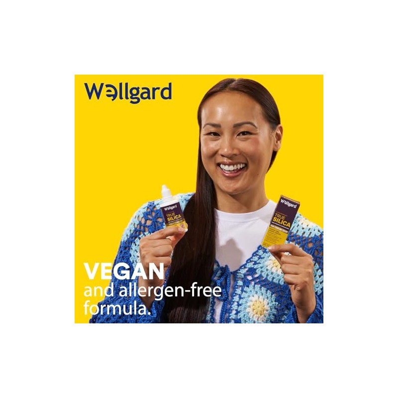 Silicium Supplement, Wellgard True Silica – Stabilised Silicon with Choline