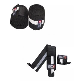USA ZK Vendas Para Rodillas + Muñequeras Economic Pack Gym Usa Zk