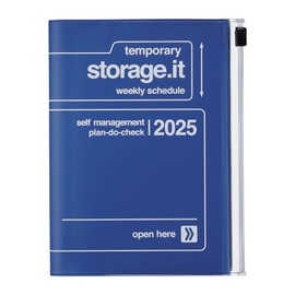 MARK'S 2024/2025 Pocket Diary A6 Vertical Storage It // Navy: From September 2024 to December 2025