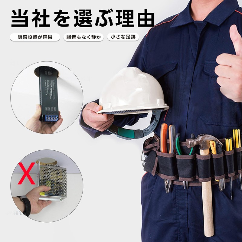 Switching Power Supply AC (100V-220V) to DC (12V) 8.3A 100W