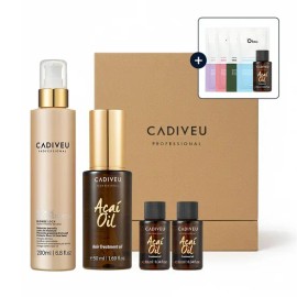 카디뷰 [정가 98,000원] 카디뷰 큐티클 헤어케어 세트 / 아사이오일 70ml+블론드락 200ml