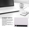 5 Port 10/100Mbps Ethernet Switch Plug and Play Unmanaged Home