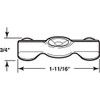 Slide-Co 181874 Double Wing Flush Clips, Zinc Plated