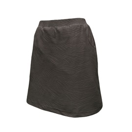 Monterey Club Women's Wavy Emboss Texture Golf Skort #4801 (Black, Small)