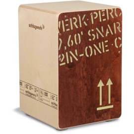 Schlagwerk CP403RED 2inOne Series Medium Size Snare Cajon - Red