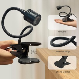 Gel X Lamp, 395nm UV LED Nail Lamp Flash Cure with Gooseneck and Clamp, Flash Cure Light for Gel X Nails, Portable Mini Nail Lamp for Gel X, USB Input Gel Nail Cure Light Salon Home DIY