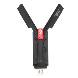 WiFi 6E Adapter, 5400Mbps Wireless Network Adapter, 2.4/5/6GHz Tri Band USB 3.0 WiFi Dongle, for Desktop Laptop PC