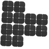 Angoily 48pcs Pads for Washing Machine Stabilizer Foot Pads to