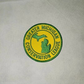 Unbranded Vintage Michigan Conservation League Sportsman's Club Patch Hunting Fishing