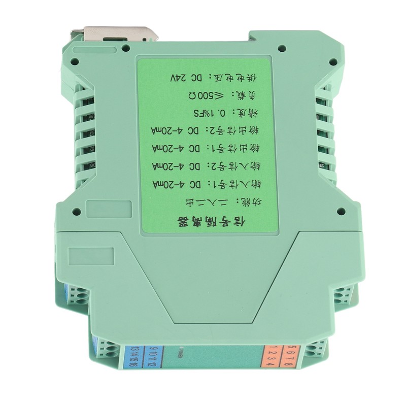Current Signal Isolator 2 in 2 Out Signal Transmitter DC
