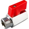 Fittingstore - Mini Ball Valves with Toggle Handle Single Sided